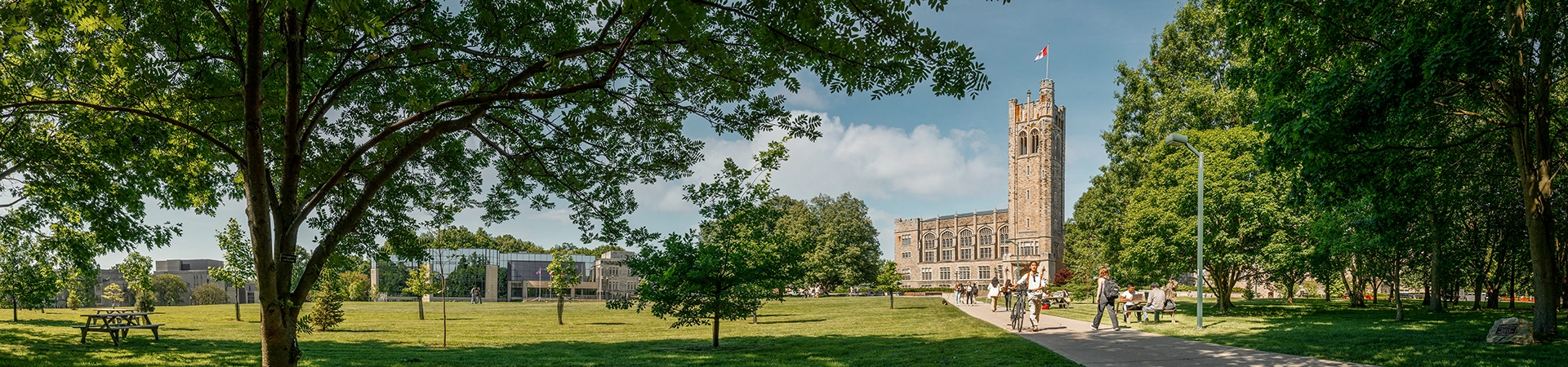 View of University College in the Summer