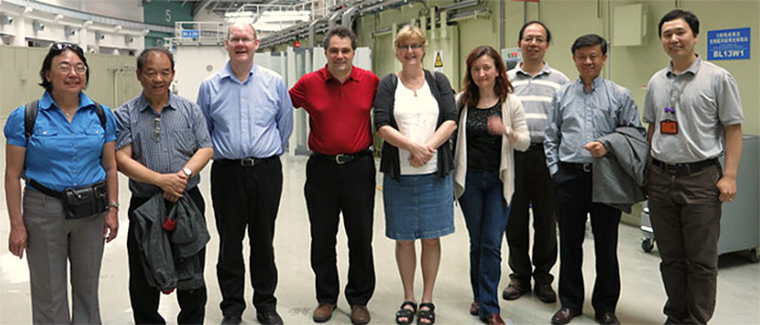 Western Centre members visit Shanghai Synchrotron Radiation Facility