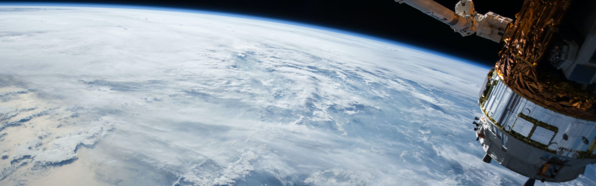Western's role in space innovation - satellite above the world.