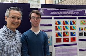 Matt McCready with Dr. Wong