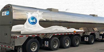 Milk Tanker Truck