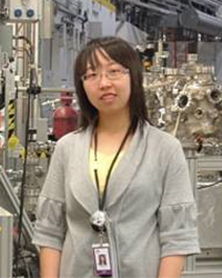 Lijia Liu in Lab