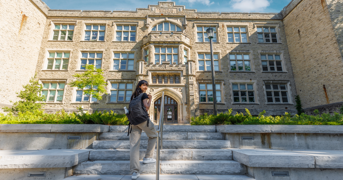 campus and student
