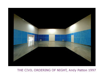 Artlab MFA Thesis Exhibition: Andy Patton, The Civil Ordering of Night (1997)