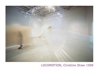 Artlab MFA Thesis Exhibition: Christine Shaw, Locomotion (1999)