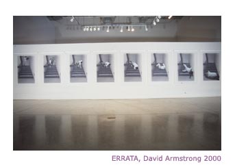 Artlab MFA Thesis Exhibition: David Armstrong, Errata (2000)