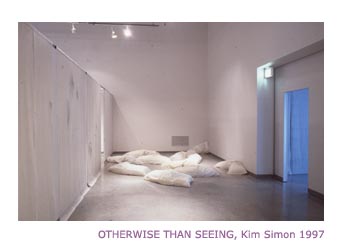 Artlab MFA Thesis Exhibition: Kim Simon, Otherwise than Seeing (1997)