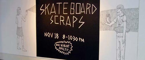 Artlab Exhibition: Skateboard Scraps