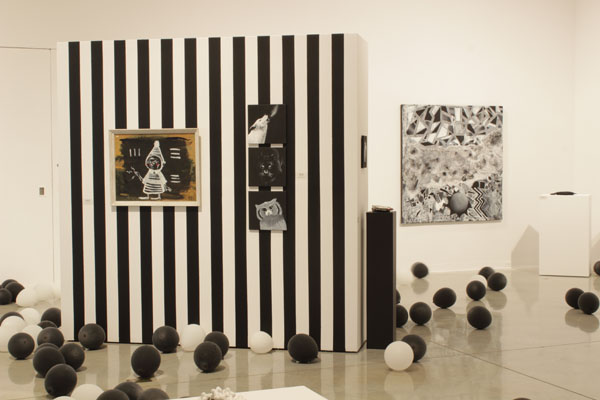 An Exhibition in Black and White, installation view