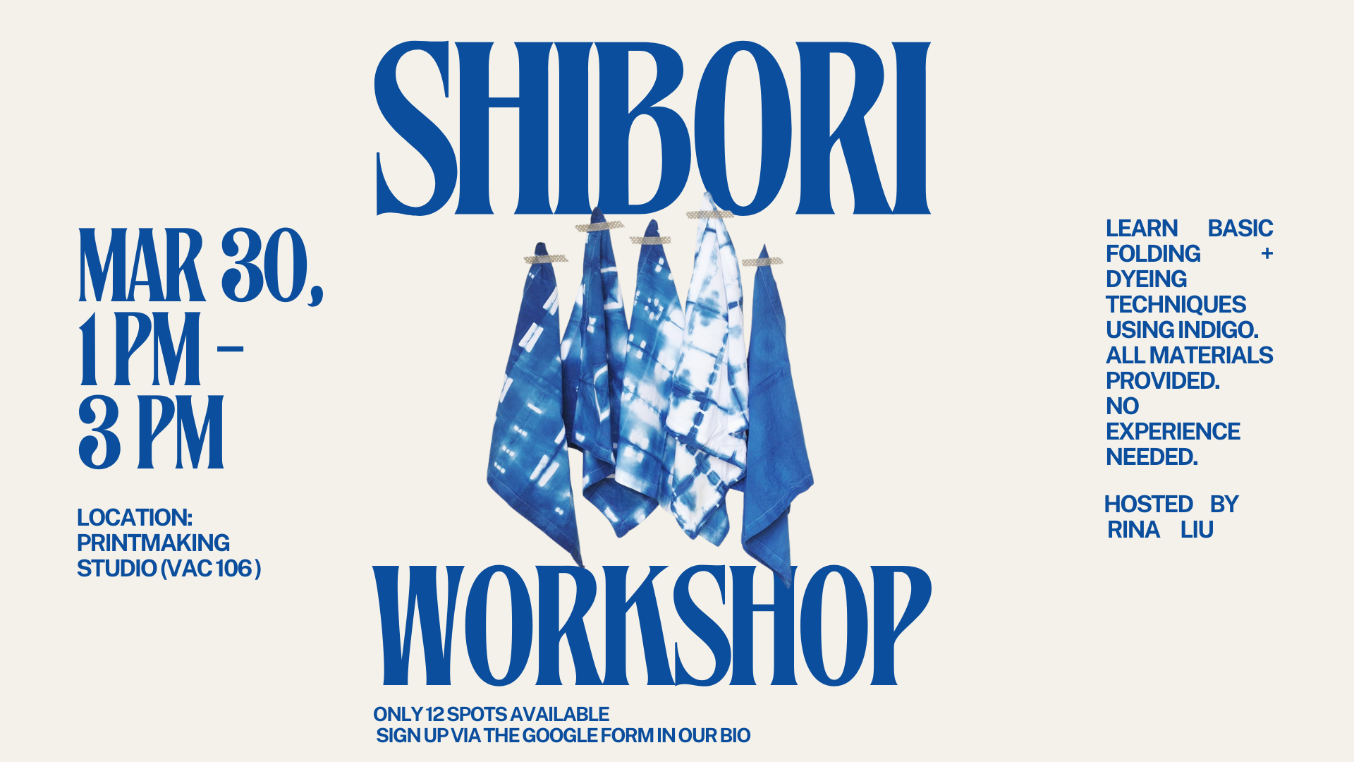 ex shibori dyed textiles