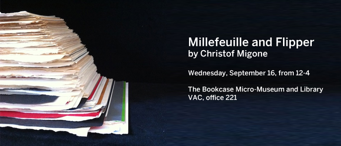 Book Case Micro Museum - Christof Migone - Millefeuile