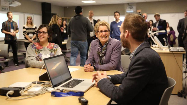 Premier Kathleen Wynne in WALS