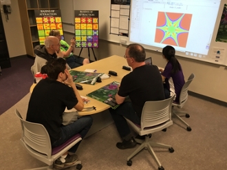 Dr. Rob Corless showcases how his experimental math students create and project basins of attraction in WALS