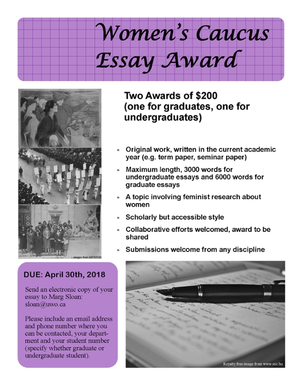 Caucus essay award