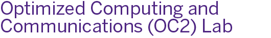 Optimized Computing and Communications (OC2) Lab