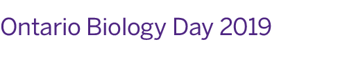 Ontario Biology Day 2019