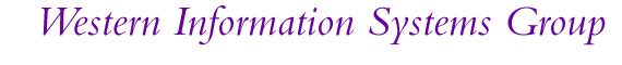 Western Information Systems Group